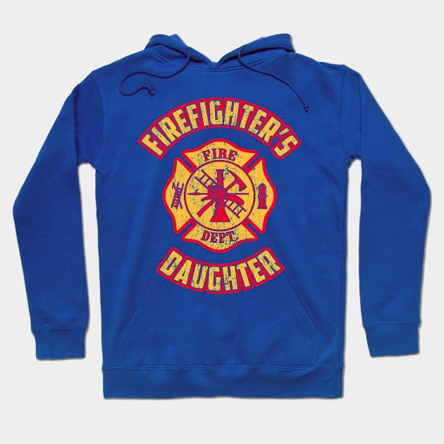 Firefighter Daughter Hoodie by veerkun